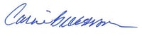 Carrie Beckstrom Full Signature