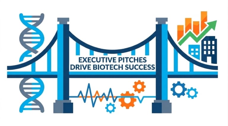Executive Pitches Drive Biotech Success