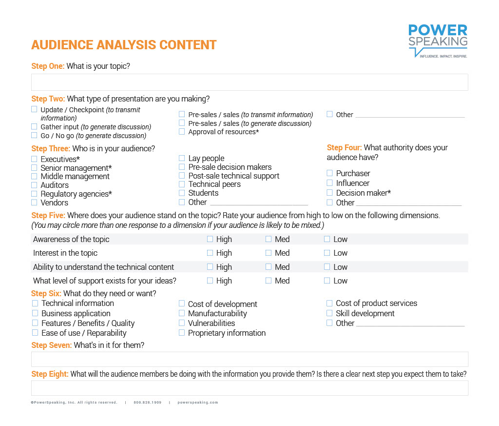 audience analysis content