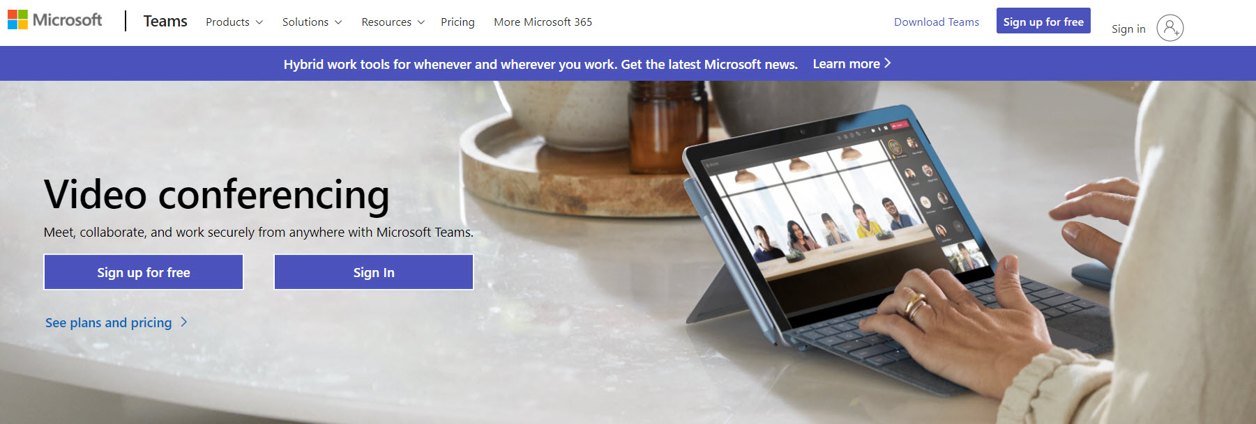 microsoft conferencing